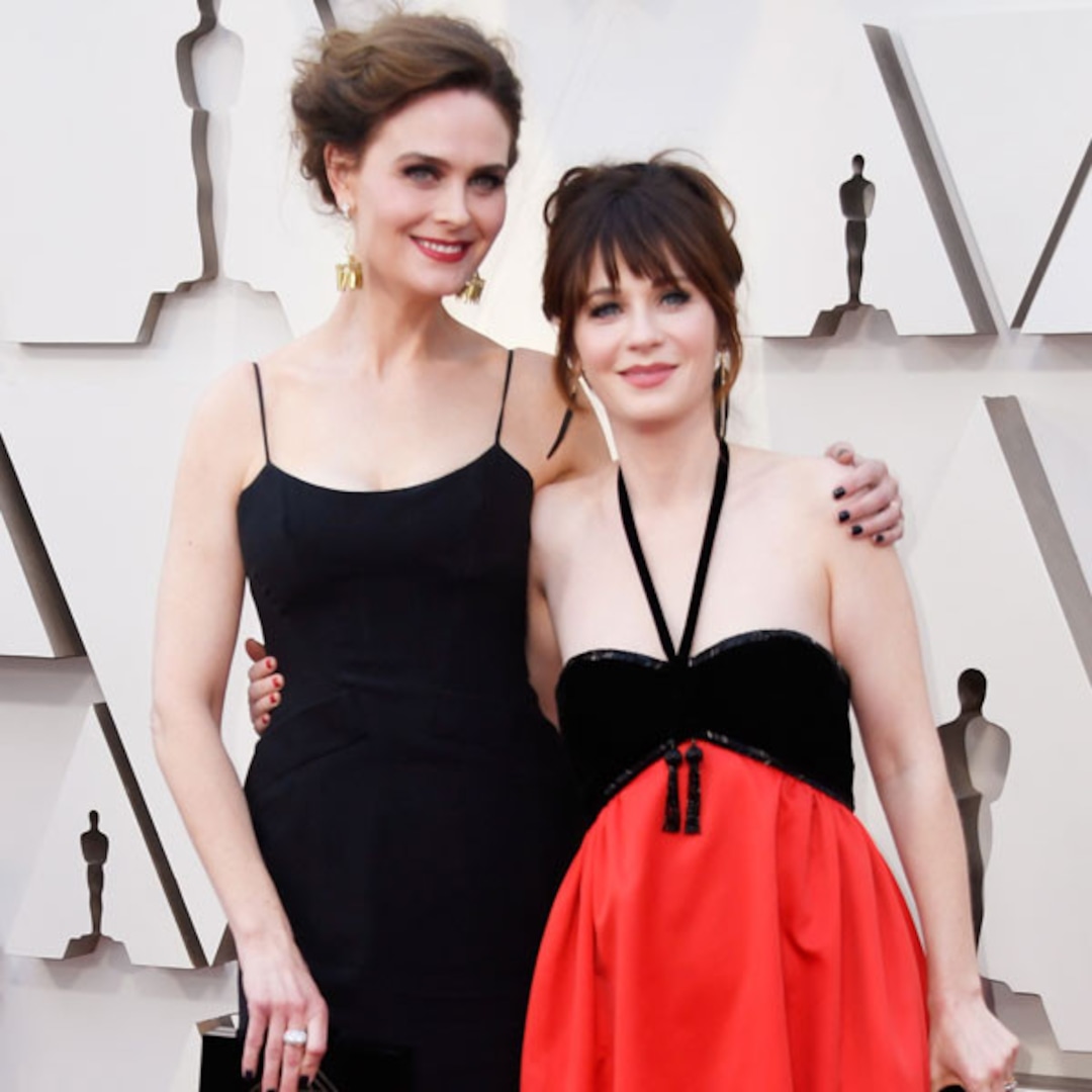Sisters Zooey and Emily Deschanel Make the 2019 Oscars a Family Affair